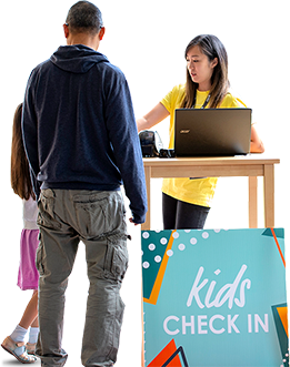 Kids Church check-in